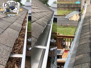 First-Rate Gutter Guard Installation Completed in Maryland Heights, MO