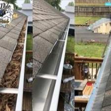 First-Rate-Gutter-Guard-Installation-Completed-in-Maryland-Heights-MO 4