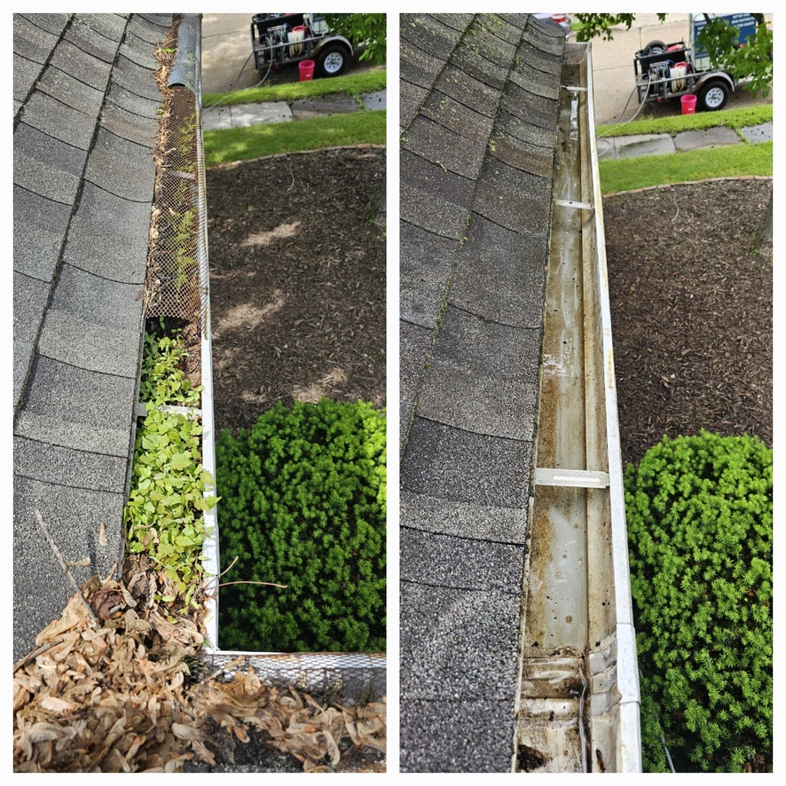 Flawless gutter cleaning in Webster Groves, MO