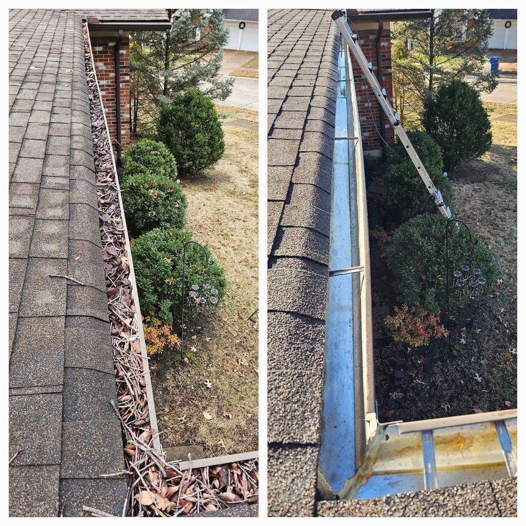 Gutter Cleaning in Creve Coeur, MO