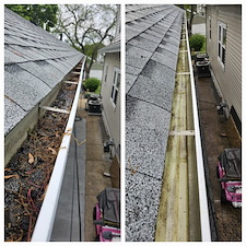 Gutter-Cleaning-in-St-Louis-MO-on-The-Hill 0