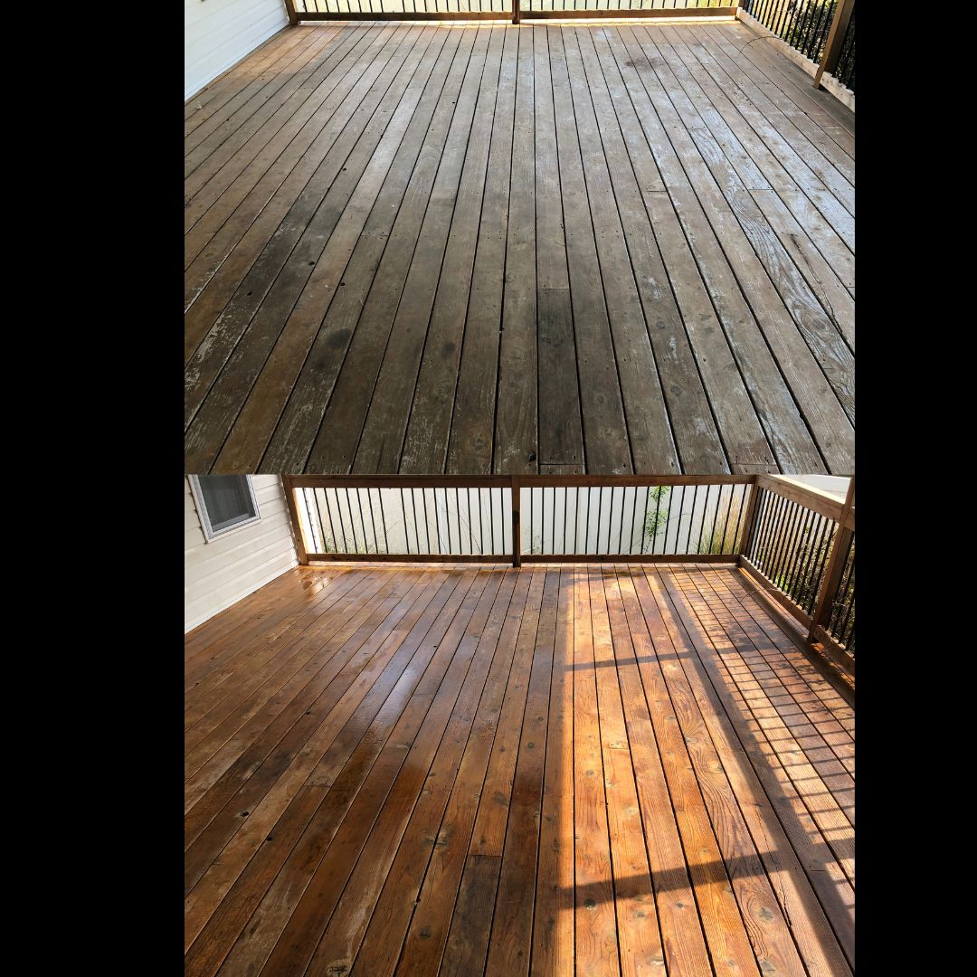 Wood Deck Cleaning in Kirkwood, MO